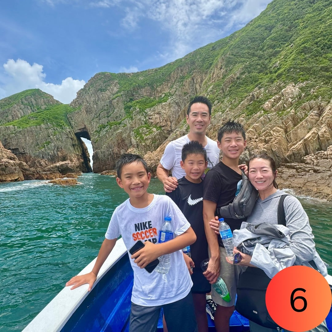 Hong Kong Geopark Four Sea Arches Volcano Sightseeing Boat Tour